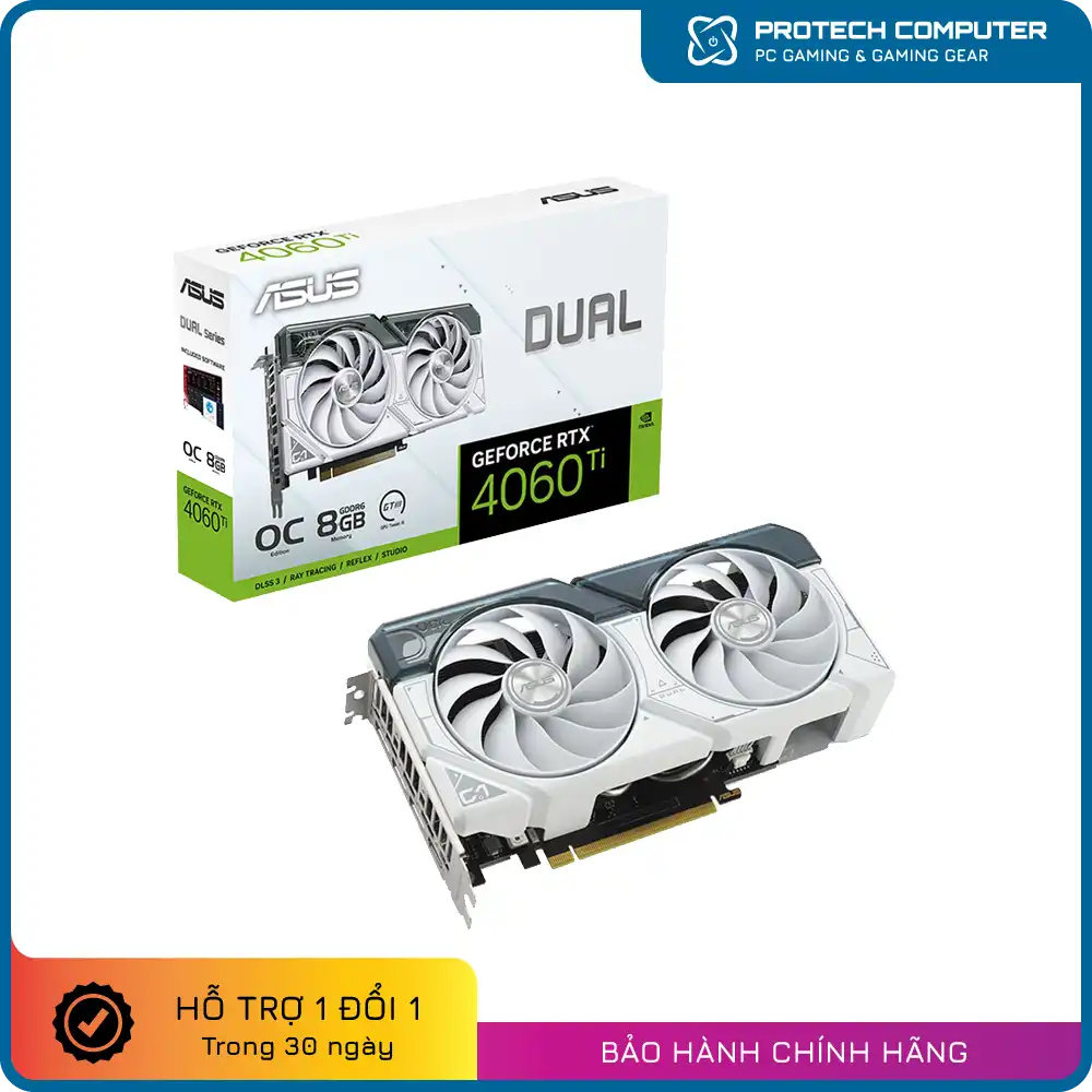 Card màn hình Asus DUAL RTX 4060-O8G
